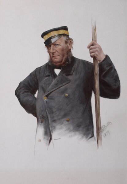 Continental School (19th century) – Portrait of a Seaman