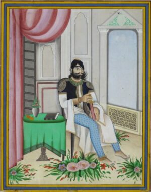 Company School, India (19th Century) – Portrait of a Seated Ruler