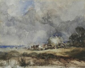 David Cox / Attributed – The Hayfield