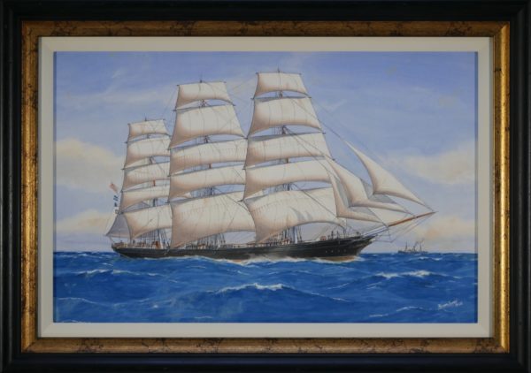 Pelham Jones – Cutty Sark (As rigged when in Australian wool trade)