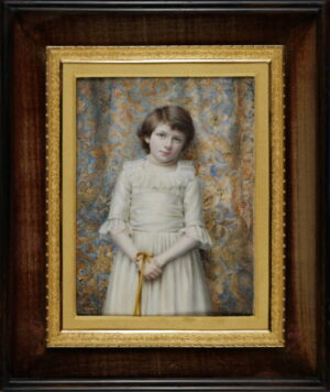 Ellen Louisa Cox – “Mabel” A Miniature Portrait