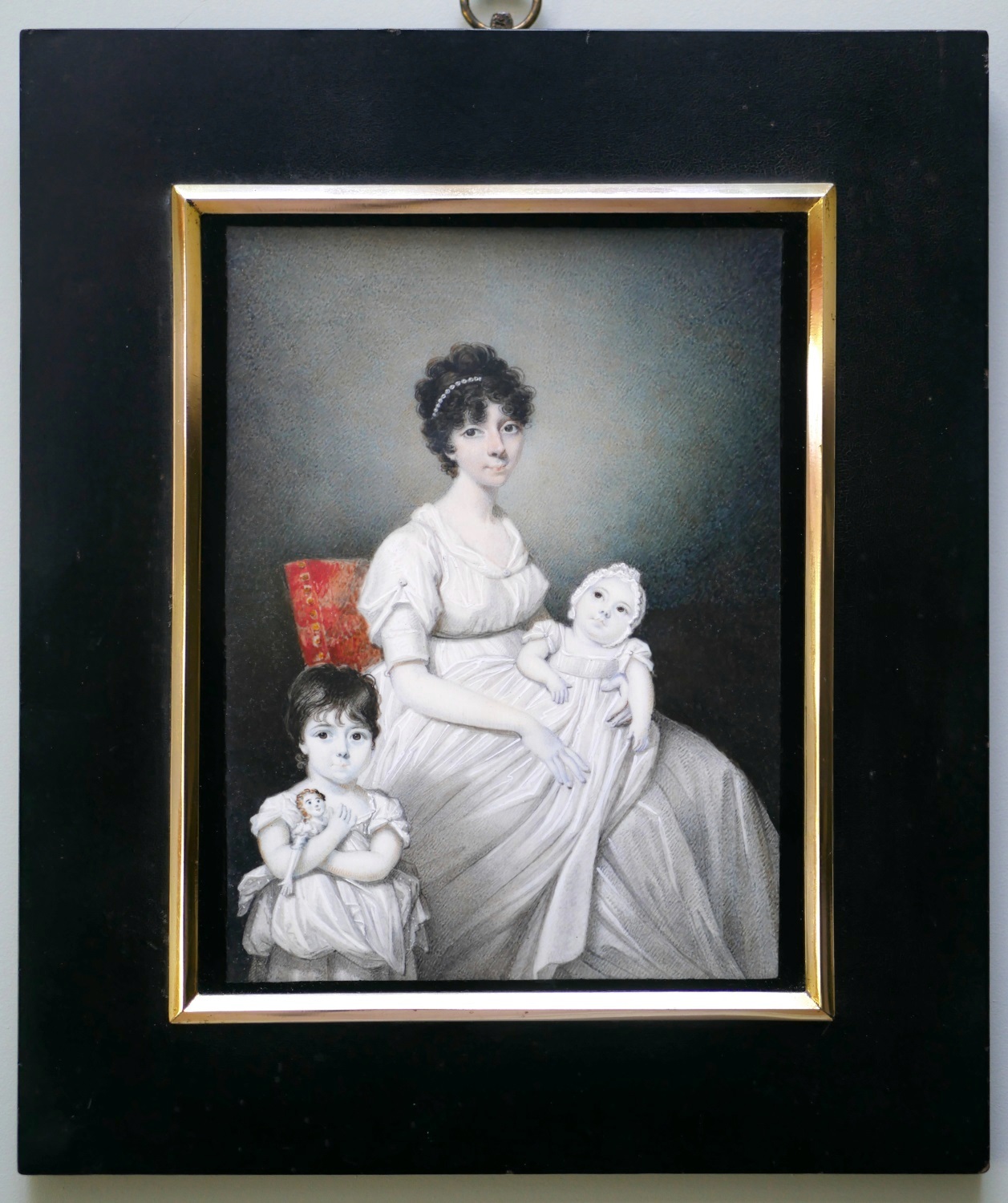 British School (early 19th Century) – Mrs John Brett with Her Two Children