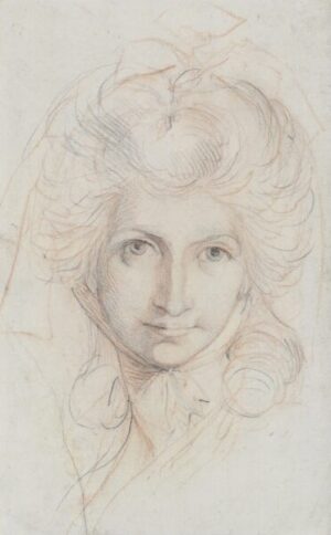 Henry Fuseli – Study of the head of a woman