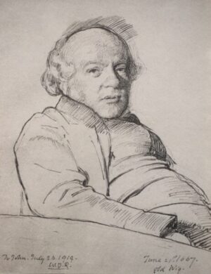 William Blake Richmond – Portrait of John Giles