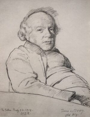 William Blake Richmond – Portrait of John Giles