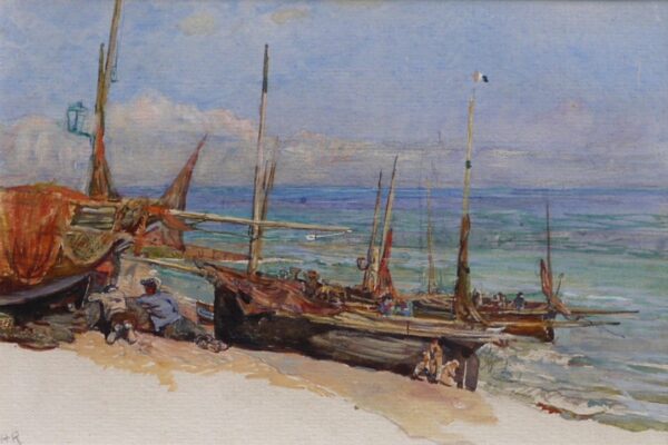 Henry Robertson – Beached Boats Hastings