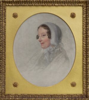 British School (c.1830) – Portrait of a Lady Wearing a Cap