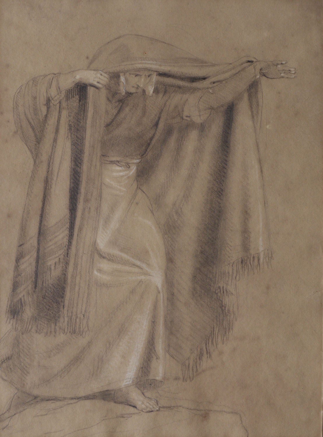British School (19th Century) – Meg Merrilies