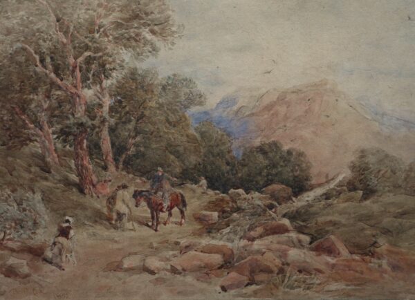 David Cox – Near Bettwys-y-Coed North Wales