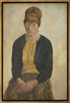 Carolyn Sergeant – Portrait of a Lady with a Beehive Hairstyle