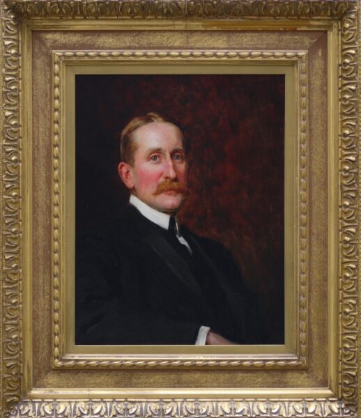 Hugh Goldwin Riviere – Portrait of Russell Jolly