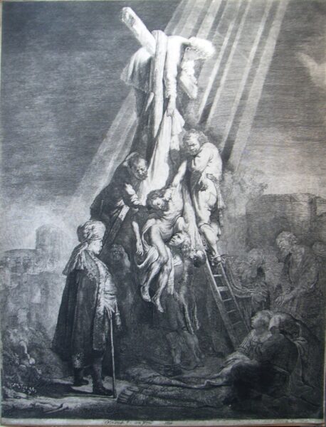 Rembrandt Harmensz Van Ryn – The Descent from the Cross