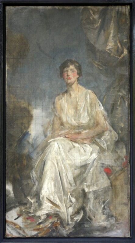 Sir James Jebusa Shannon R.A. – Study for a Portrait of Lady