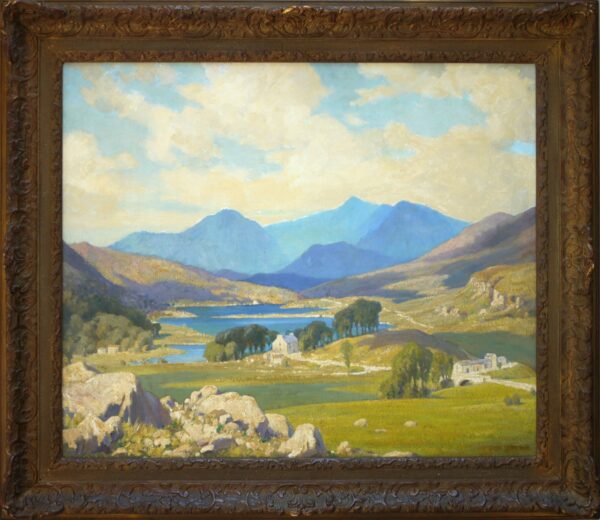 Reginald St.Clair Marston – The Road to Snowdon – (circa 1937)