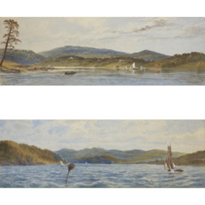 Weymouth Birbeck Thelwall – Norwegian River Landscapes, (A Pair)