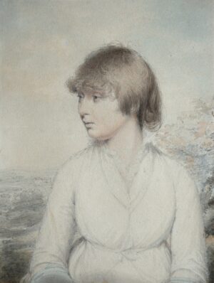 William Evans – Portrait of Mrs. Elizabeth Roffe, 1802