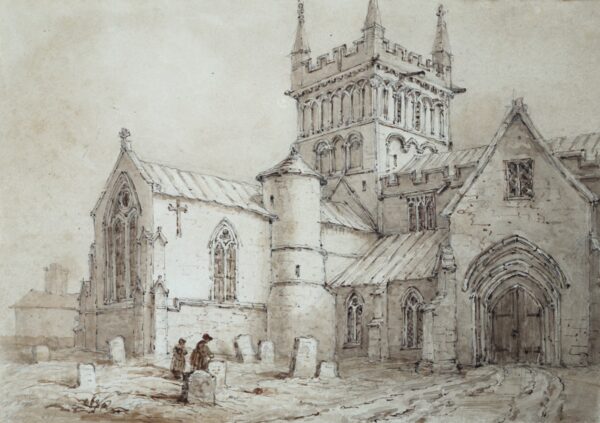 British School (early 19th Century) – Wimbourne Church (Minster, Dorset)