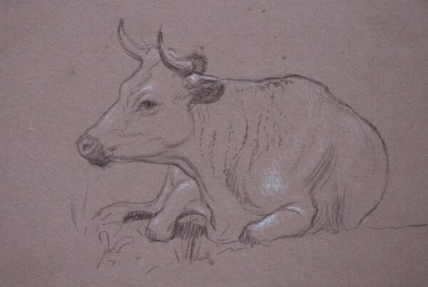 John Linnell – Sketch of a Cow