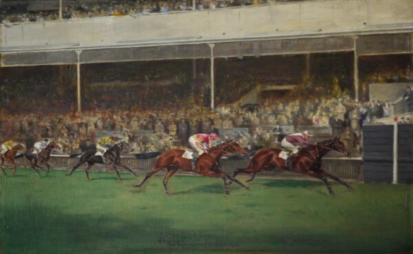 Isaac Cullin – Windsor Lad winning The Newmarket Stakes 1934
