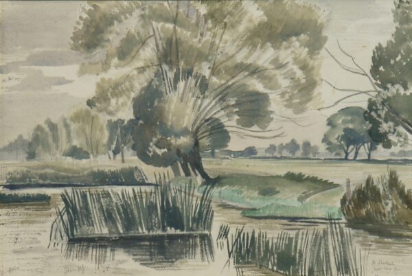 John Northcote Nash – River Landscape