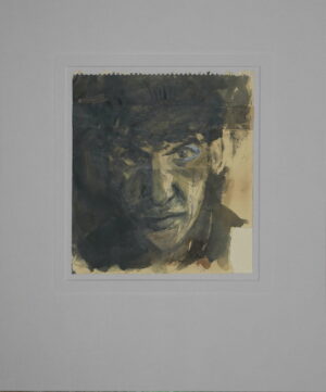 John Sergeant – Self Portrait and Portrait Verso (Biggin Hill, 1958)