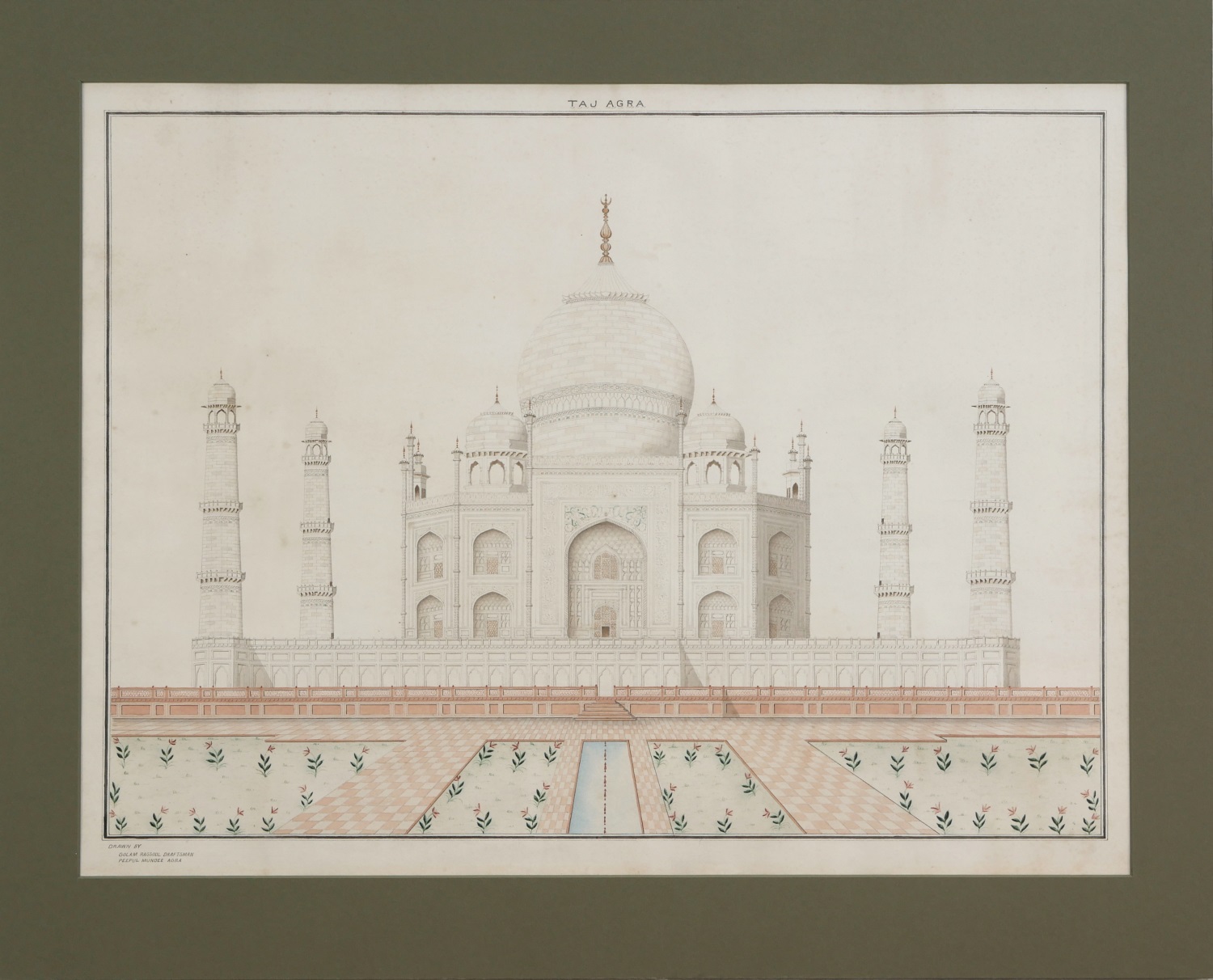 Golam Rasool, Peepul Mundee, Agra – The Taj Mahal