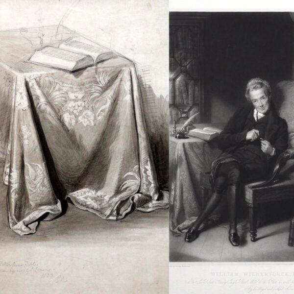 George Richmond – William Wilberforce’s ‘Table’ & Mezzotint engraving of Wilberforce