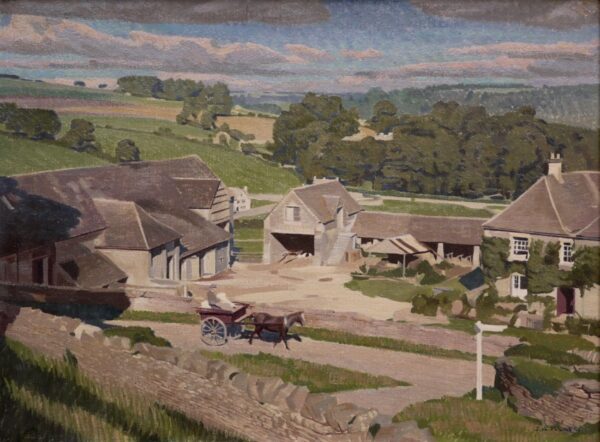 James Walker Tucker – Farm in the Cotswolds