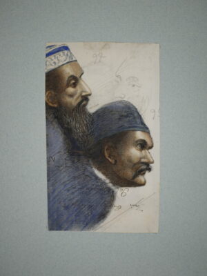 James Smetham – Islamic Men Wearing Caps