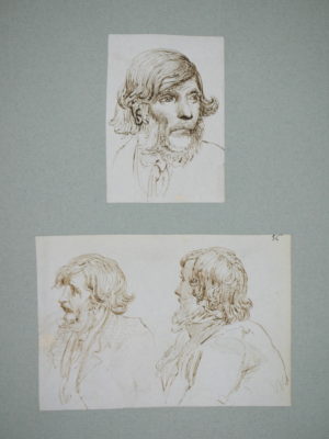 James Smetham – Portrait Studies