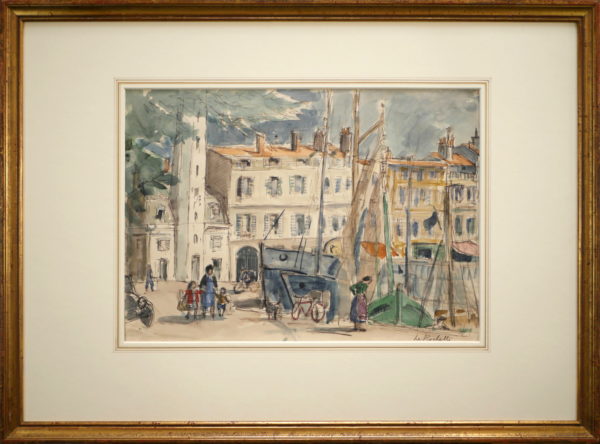 Nadia Benois – View of La Rochelle