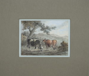 Cattle Grazing – British School / Dated 1808