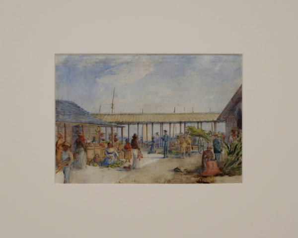 American School – Nassau Market, Bahamas 1874