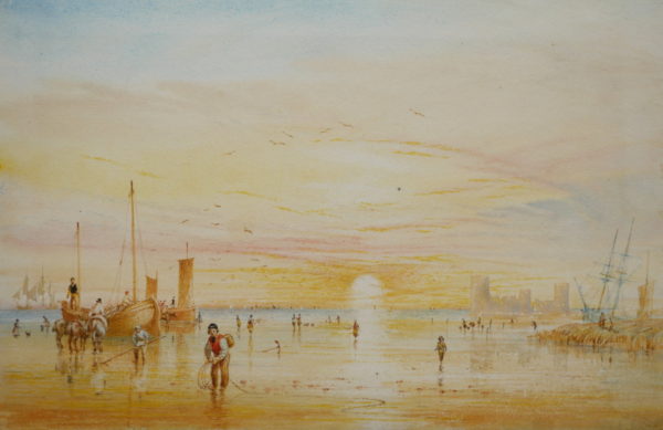 British School (19th Century) – Flint Castle / After J.M.W. Turner