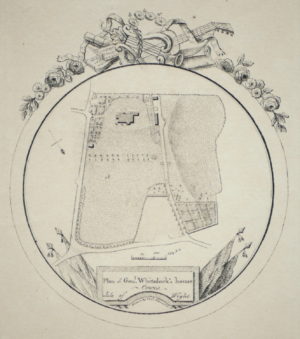 Captain Hormelin – Plan of Gen. Whitelock’s House, Cowes, Isle of Wight