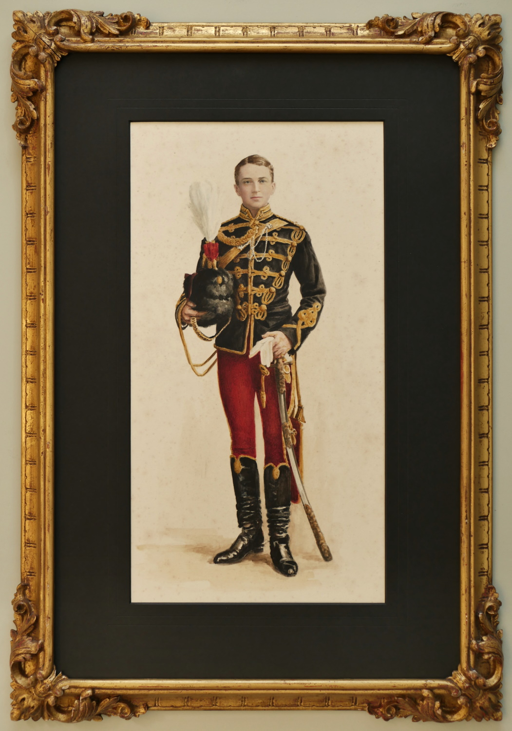 British School – Portrait of a Cavalry Officer of the 11th (Prince Albert’s Own) Hussars