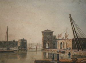 Northern Italian School – Harbour Scene