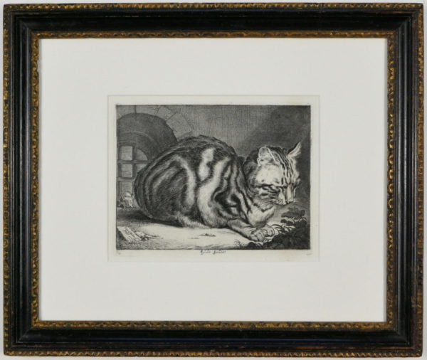 Cornelis Visscher II – The Large Cat, c.1657