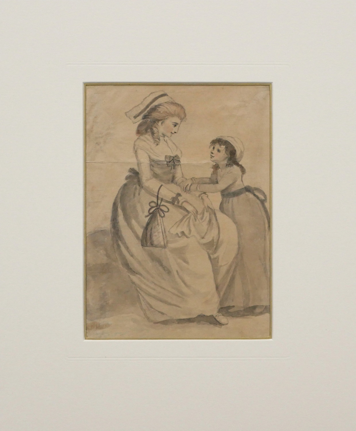 British School (18th century) – Mother and Child