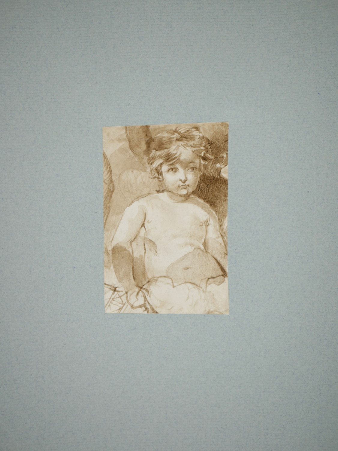James Smetham – Portrait of a Young Boy