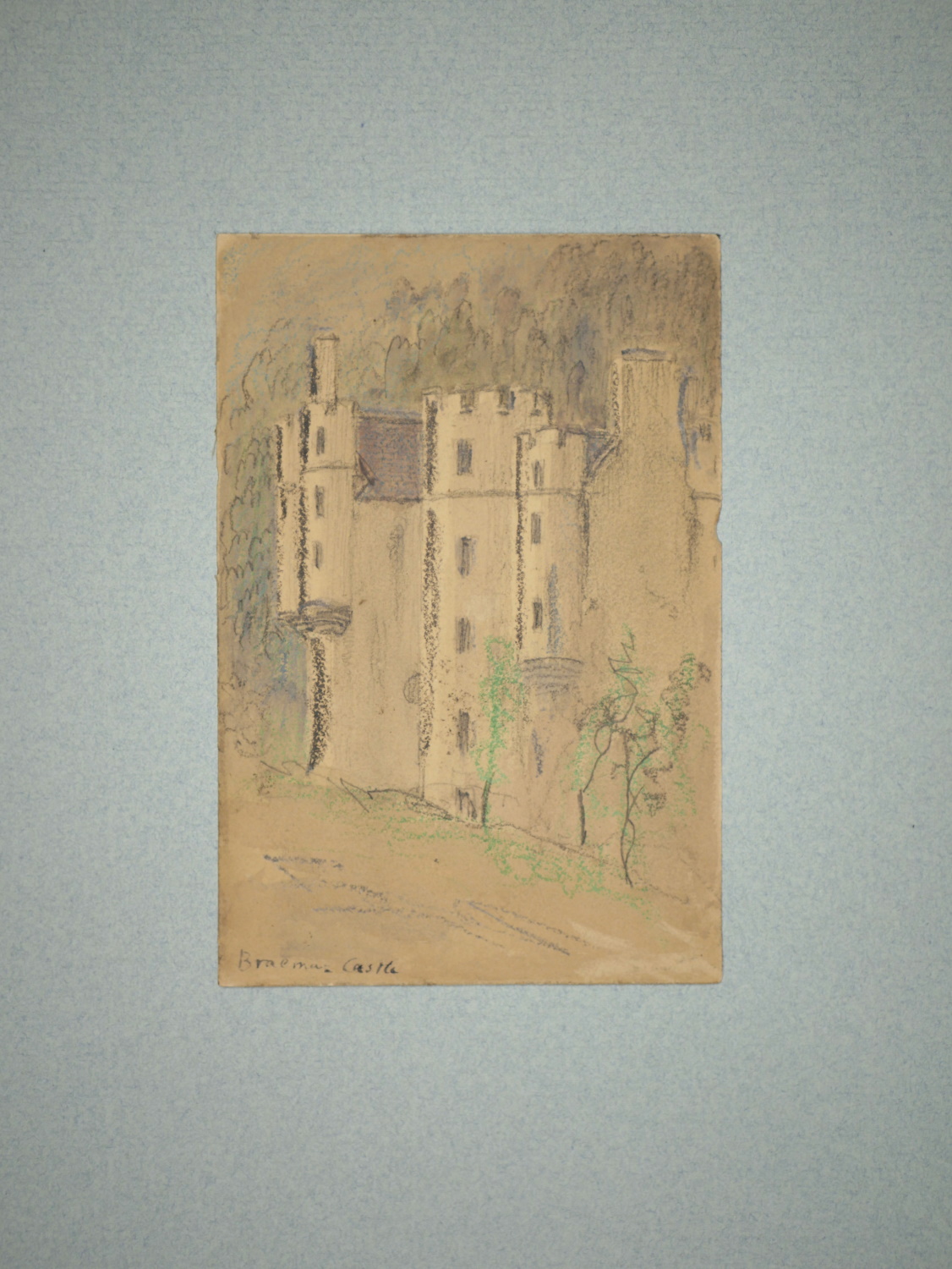 James Smetham – Braemar Castle, Scotland