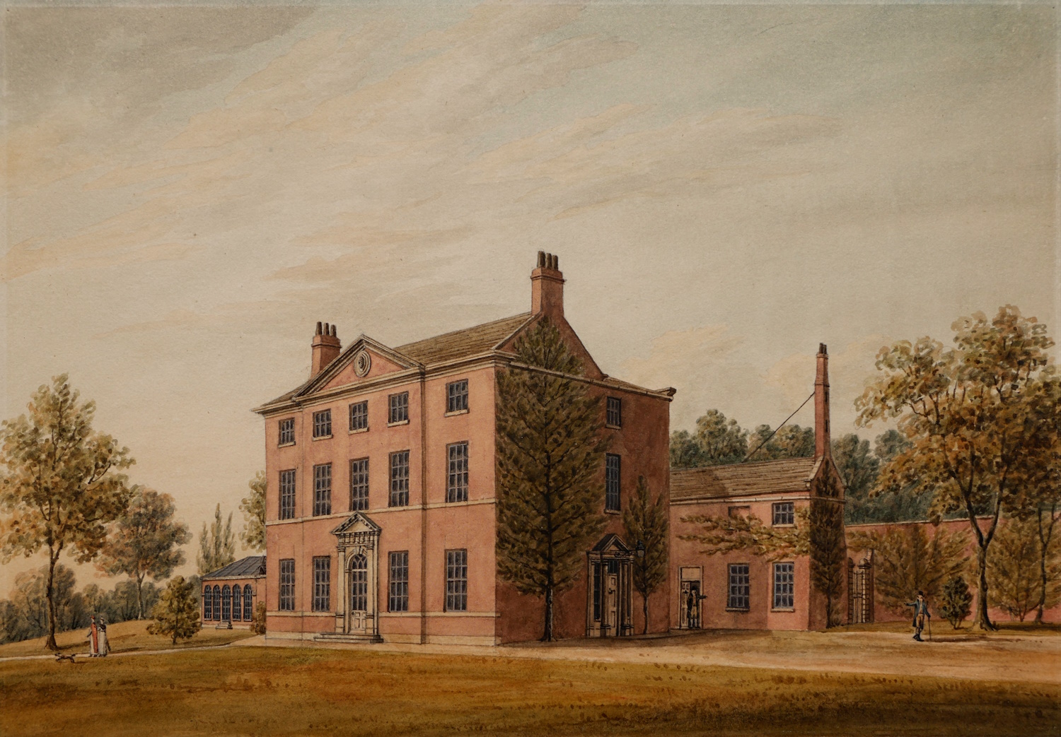 George Pickering – West House, Chesterfield, Derbyshire. The Property of Anthony Lax Maynard (1742-1825)