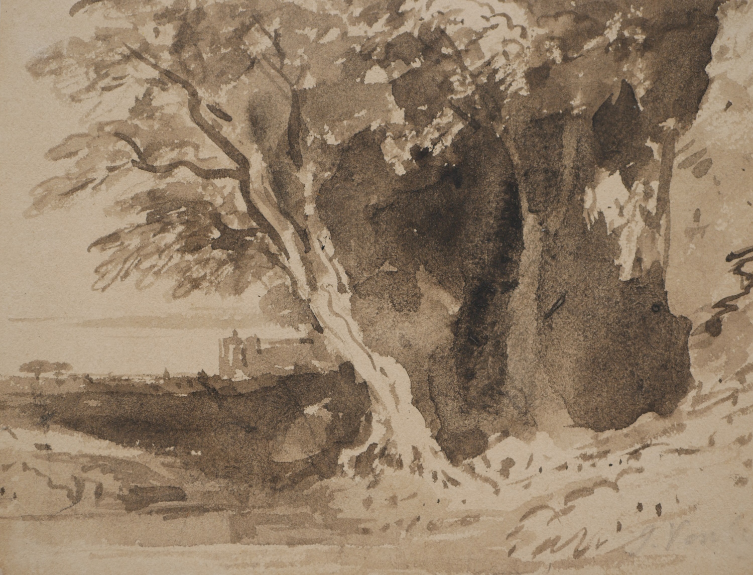 John Varley – Study of Trees