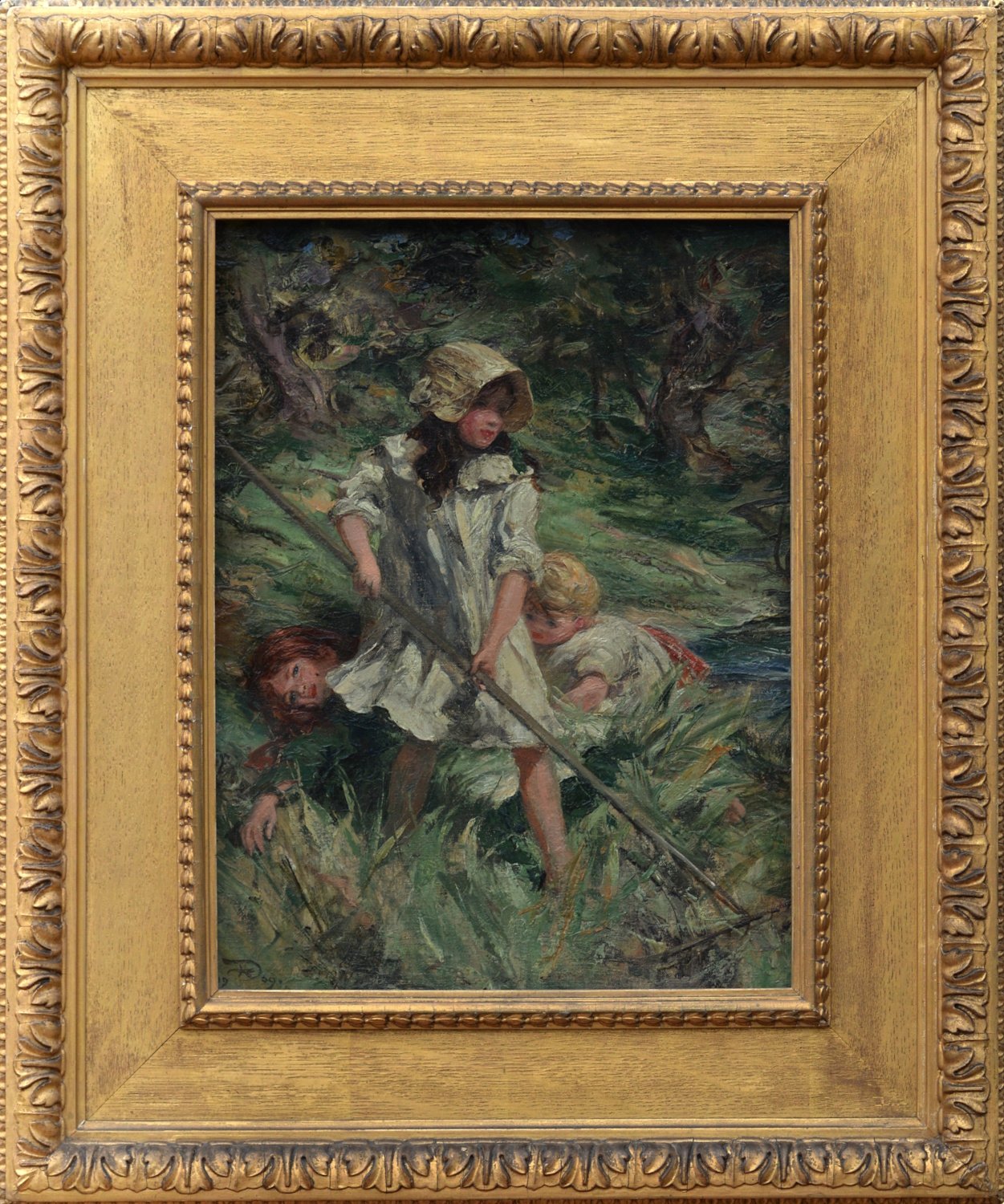 Robert Duddingstone Herdman – Young haymakers (1909)