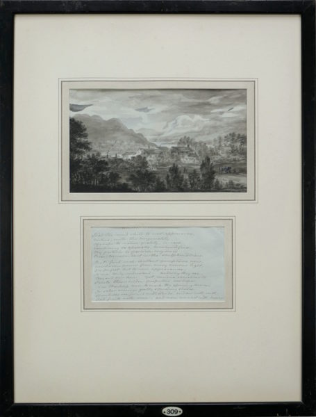 Circle of William Wordsworth and Rev. William Gilpin – ‘Windermere’