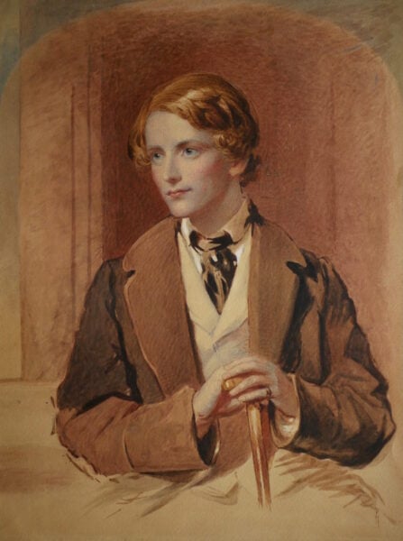 George Richmond RA – Portrait of Sir William Blake Richmond RA, aged about 15