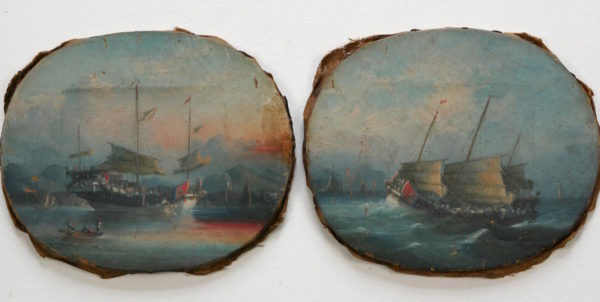 Namcheong – Pair of China Trade Paintings