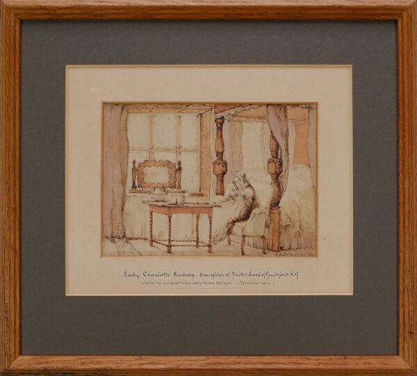 Lady Susan Holroyd – Lady Charlotte Lindsay in her Bedchamber
