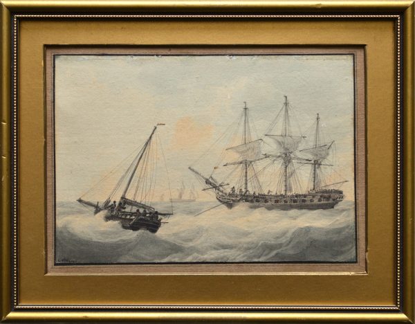 Samuel Atkins – “An Arm’d Merchant Frigate”