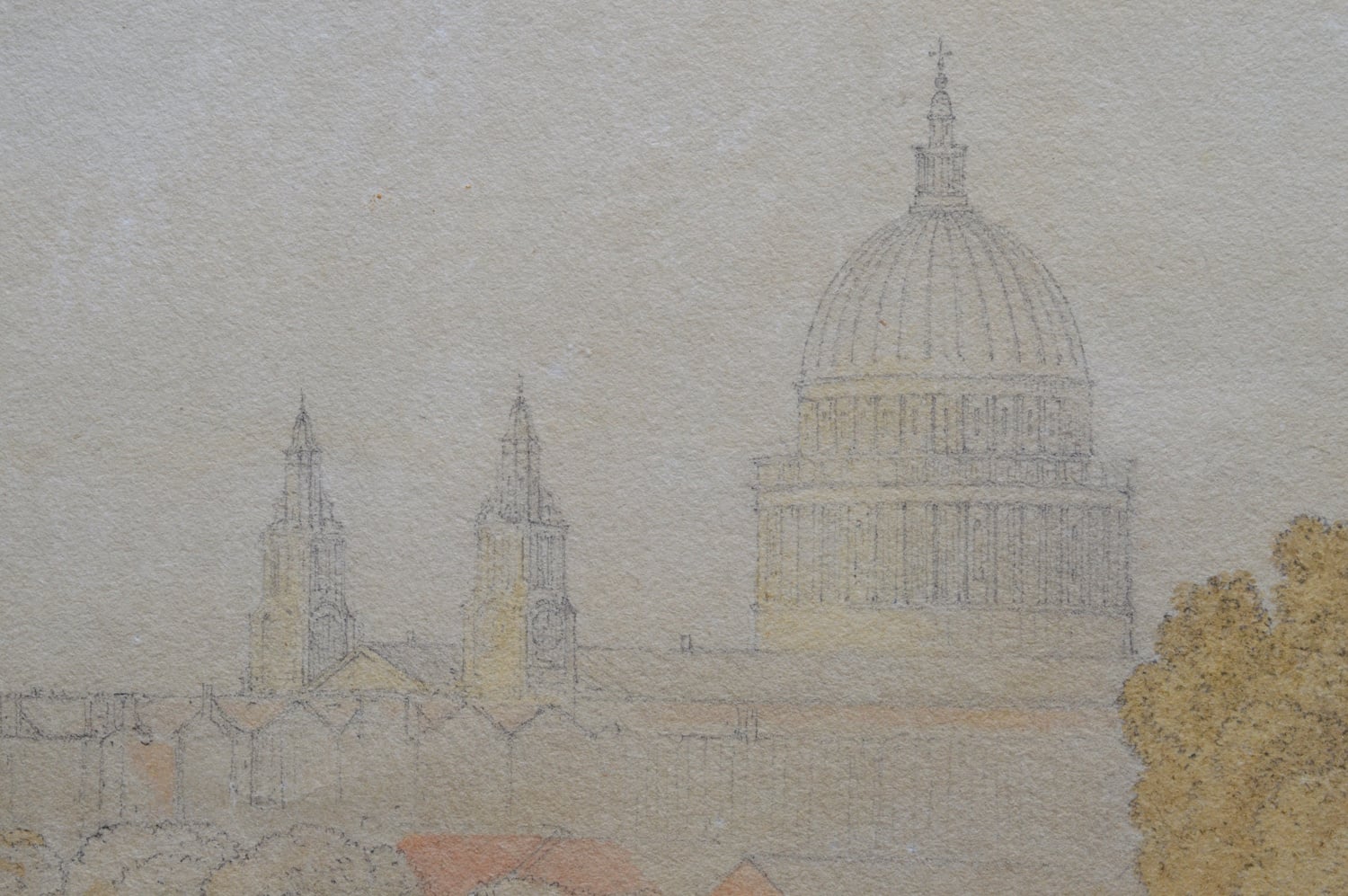 David Thomson - A View of St. Paul’s Cathedral from Lambeth Marsh 1807 - Image 12